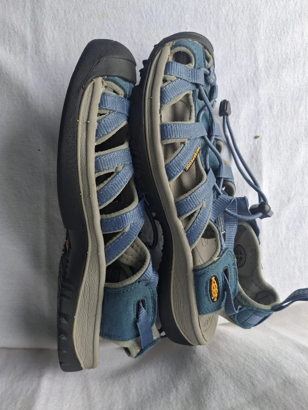 KEEN Teal and Gray Kids' Outdoor Sandals